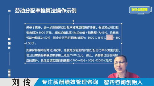 薪酬绩效管理咨询公司 第4集 头部企业如何做薪酬预算